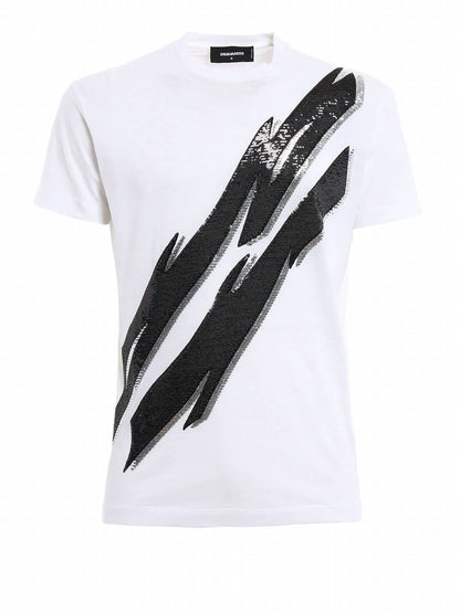 Women's Sequined Embroidered T-shirt