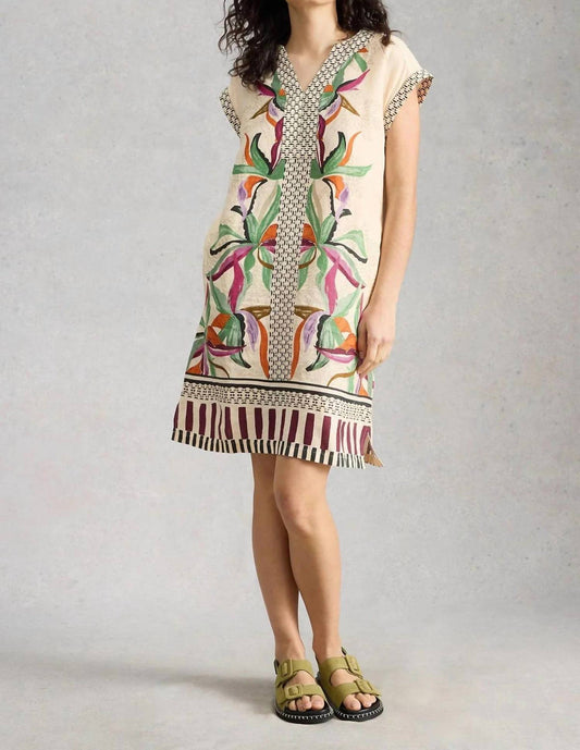 Jilly Linen Sleeveless Dress