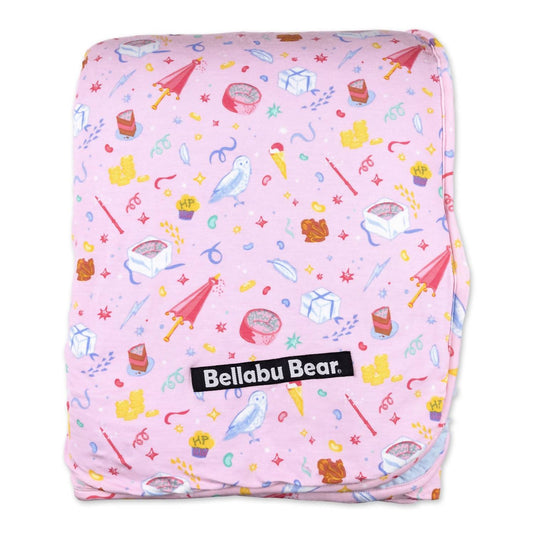 Kid's Happee Birthdae Harry Bamboo Blanket