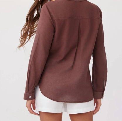 Pocket Button Down Shirt