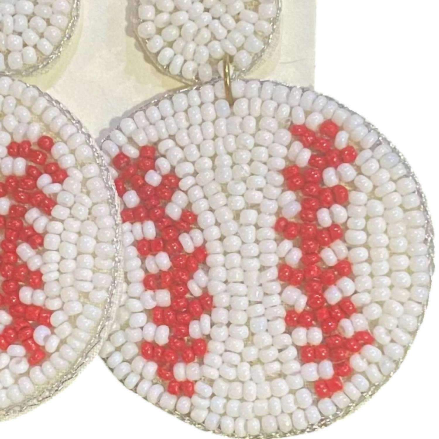 JHP Collection - Women's Game Day Glam Baseball Earrings - Rack Hunt -