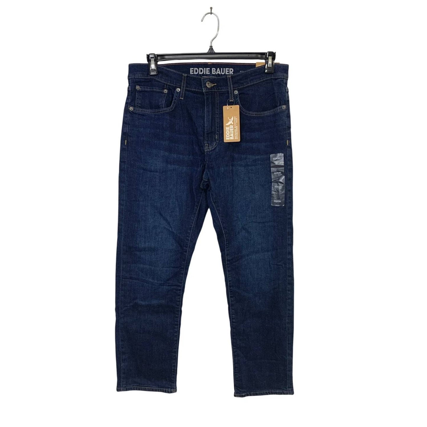Straight Fit Eddie's Flex Flannel Lined Jeans