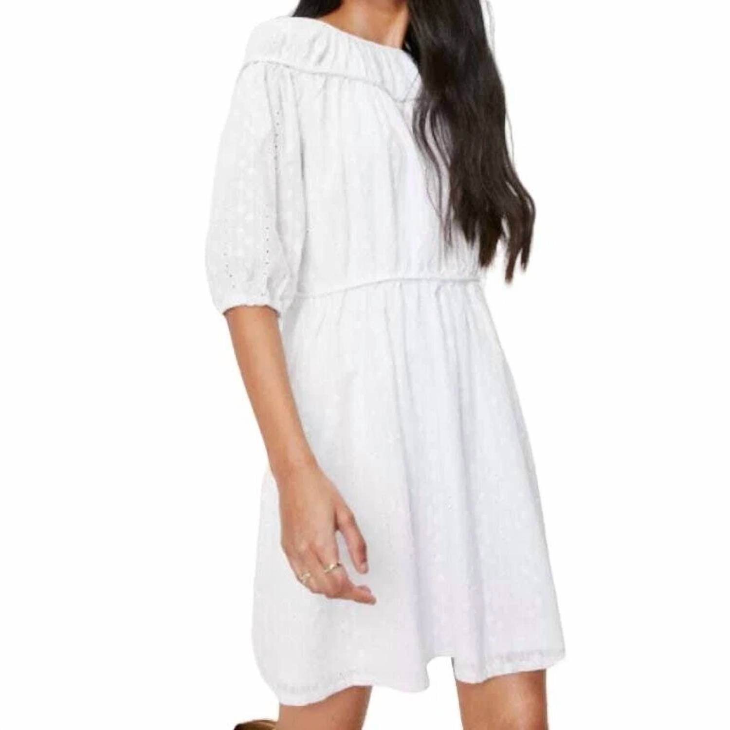Nasty Gal - Broderie Tie Back Mini Dress - Rack Hunt