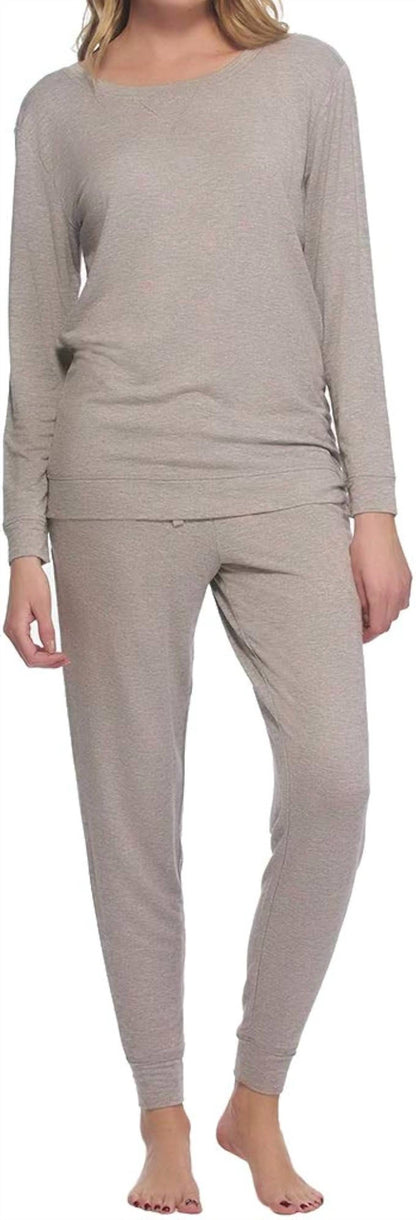 Crew Neck Pajama Top