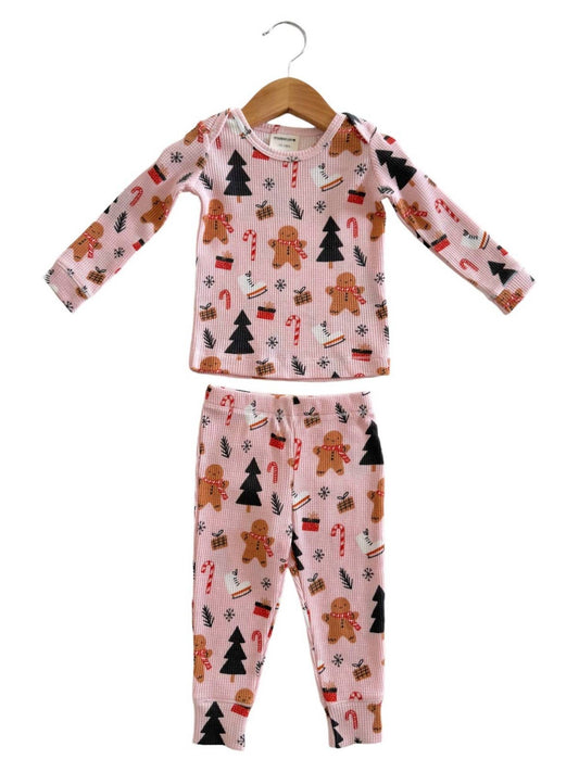 Kids Gingerbread Wonderland Pajama Set