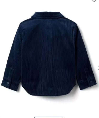 Boy's Corduroy Shirt Jacket