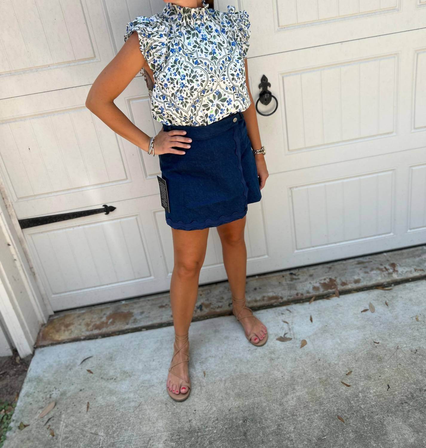 Love Wednesday - Cheyenne High-waisted Skort - Rack Hunt -