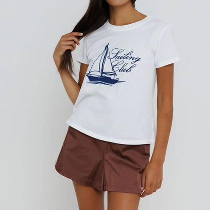 Sailing Club Femme Crew Top