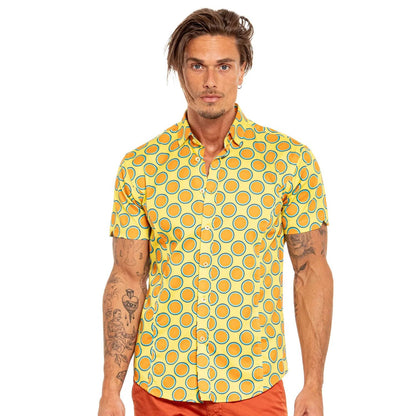 Eternal Sunshine Short Sleeve Button Down Shirt