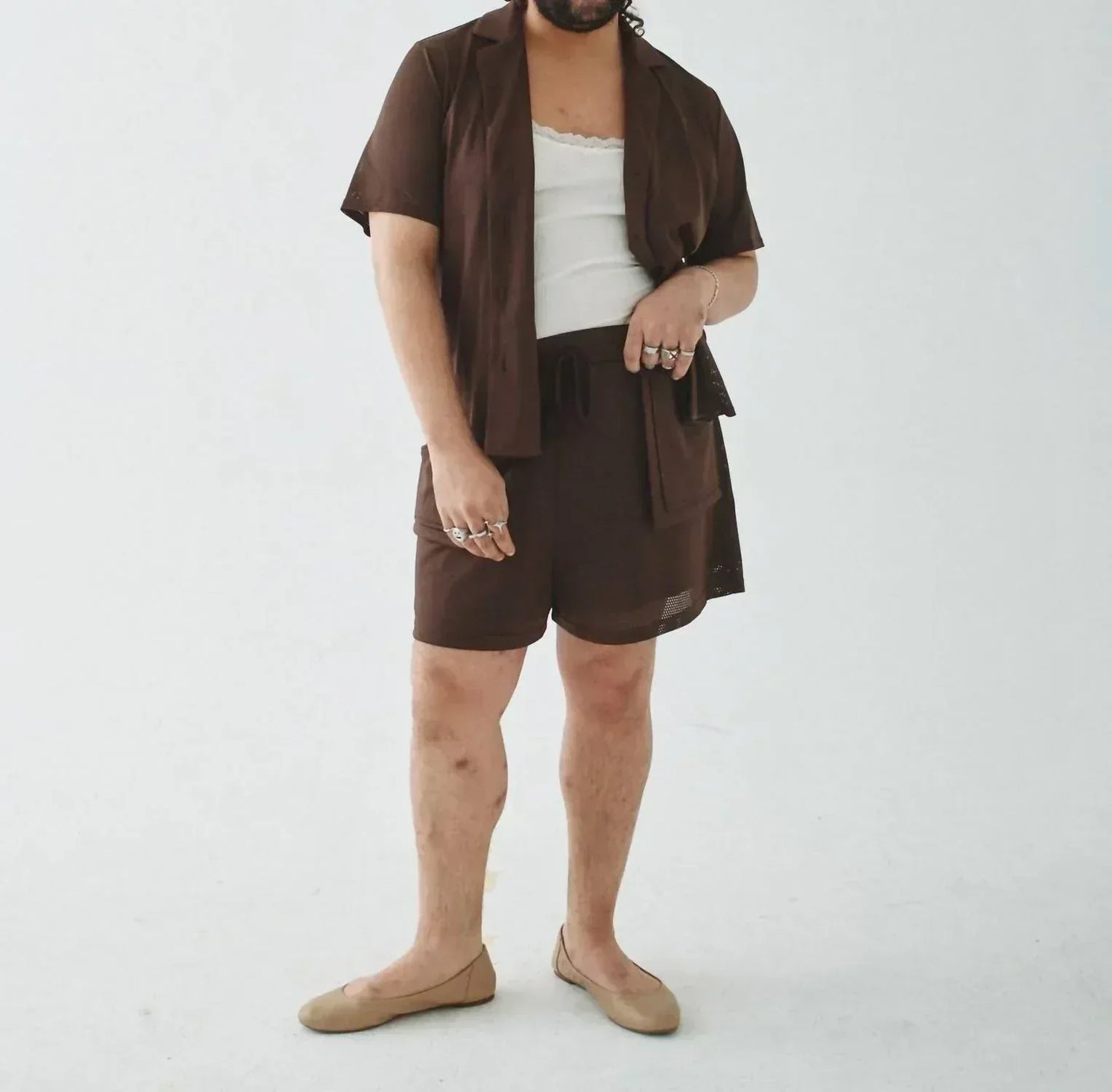 T.W.I.N. That’s What I Need - Mesh Pull-on Utility Short - Rack Hunt