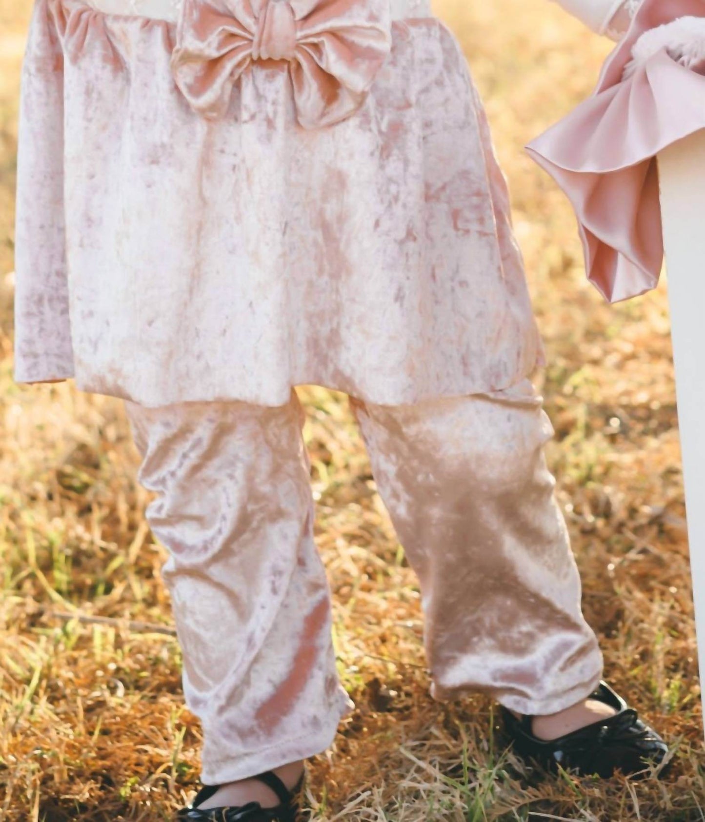 Cuddle Couture - Baby Girls Velvet Pant And Velvet Top Set - Rack Hunt -
