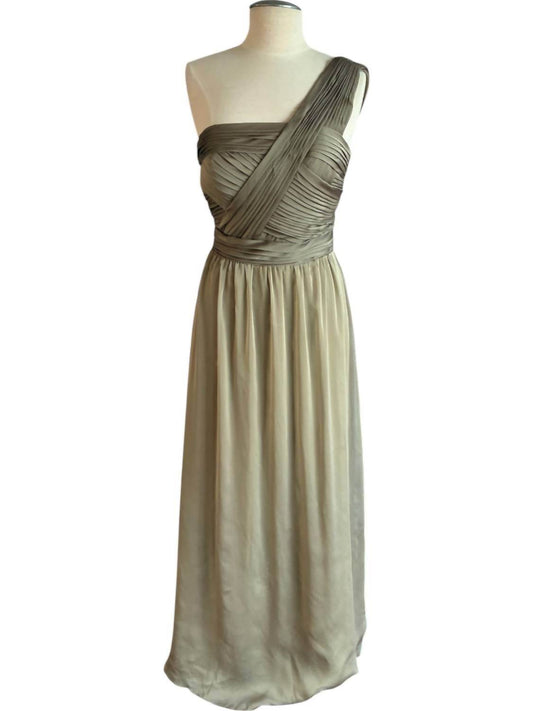 Bari Jay - Women's One Shoulder Iridescent Bridesmaid Dress - Rack Hunt -