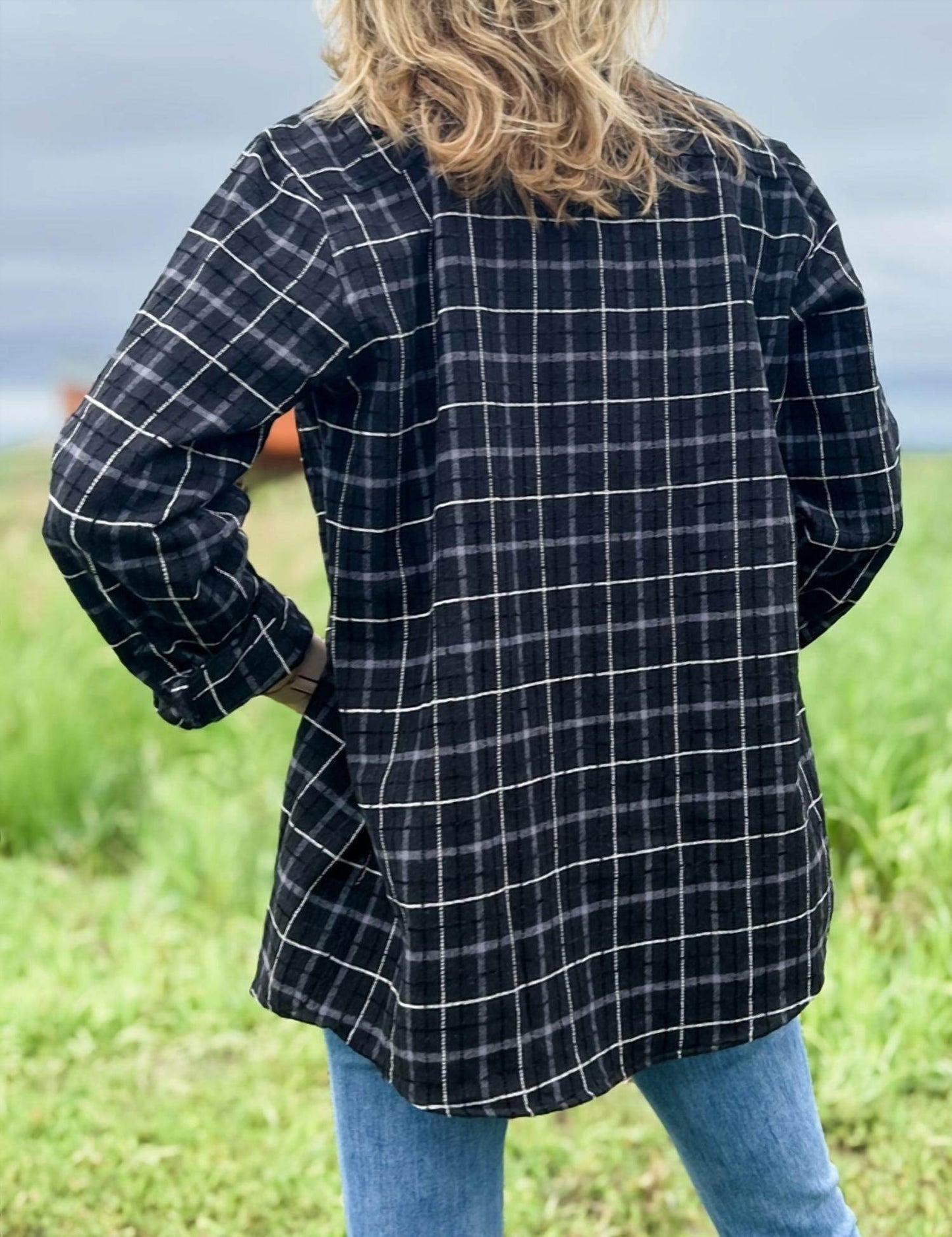 American Farm Company - Plaid Flannel Afc Shacket - Rack Hunt -