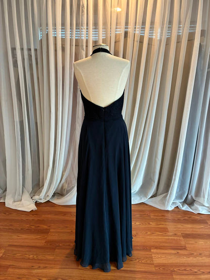 Women's Marquis Lace Halter Dress