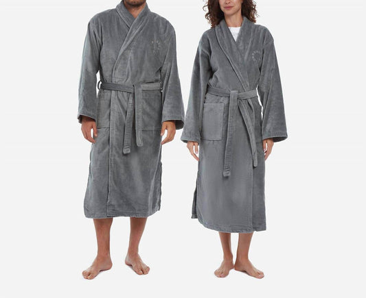 House Babylon - Unisex Velour Bathrobe - Rack Hunt -
