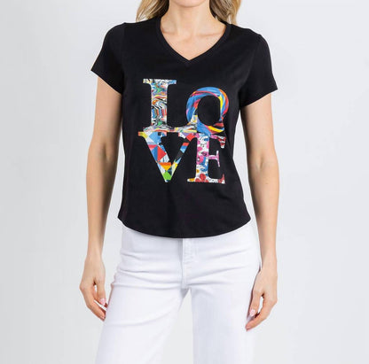 The Viv V-neck Tee
