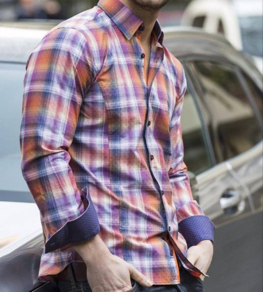 Jacquard Slim Fit Shirt