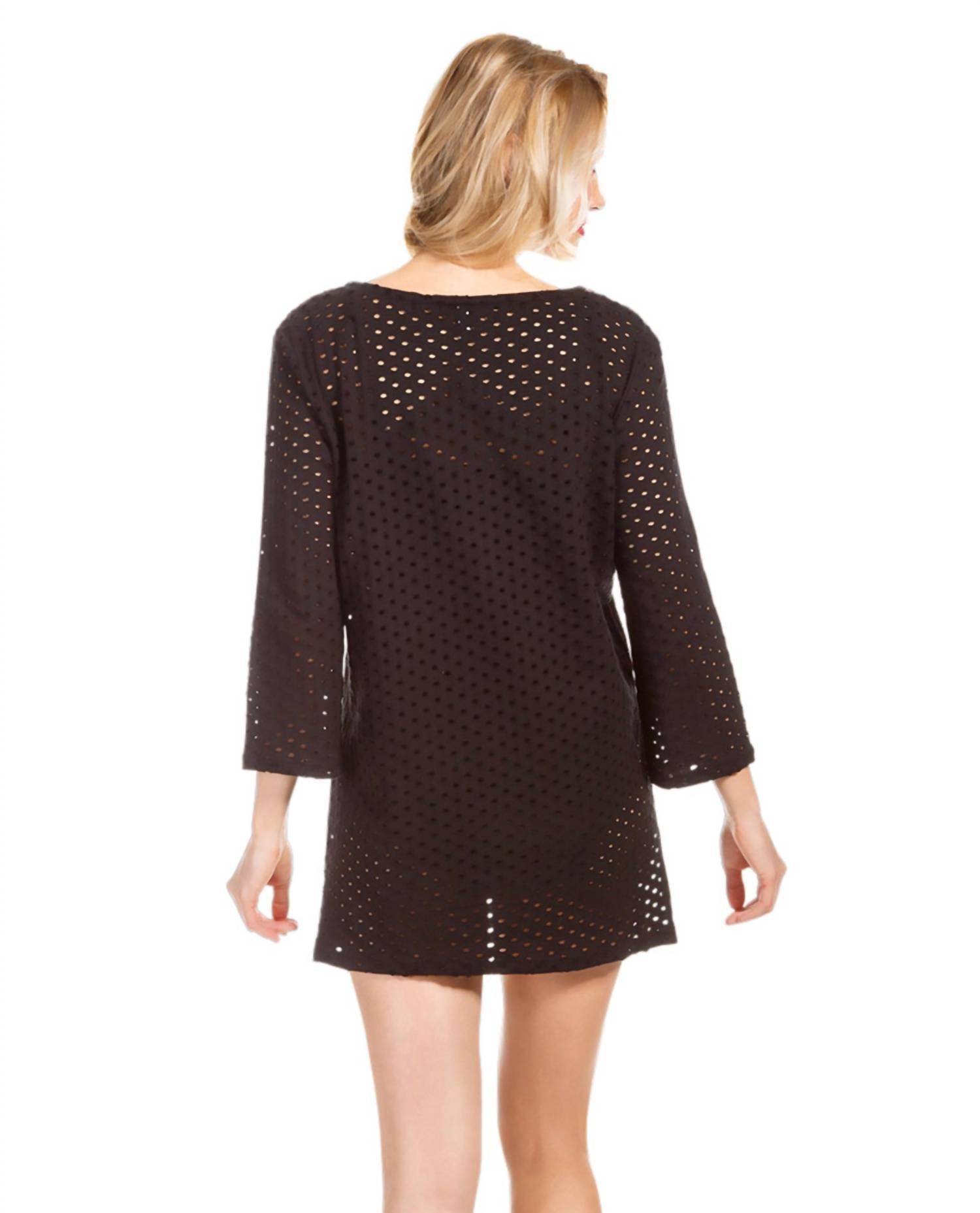 Eco Swim - Jacquard 3/4 Sleeve Tunic - Rack Hunt -