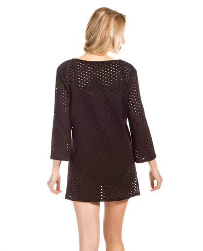 Eco Swim - Jacquard 3/4 Sleeve Tunic - Rack Hunt