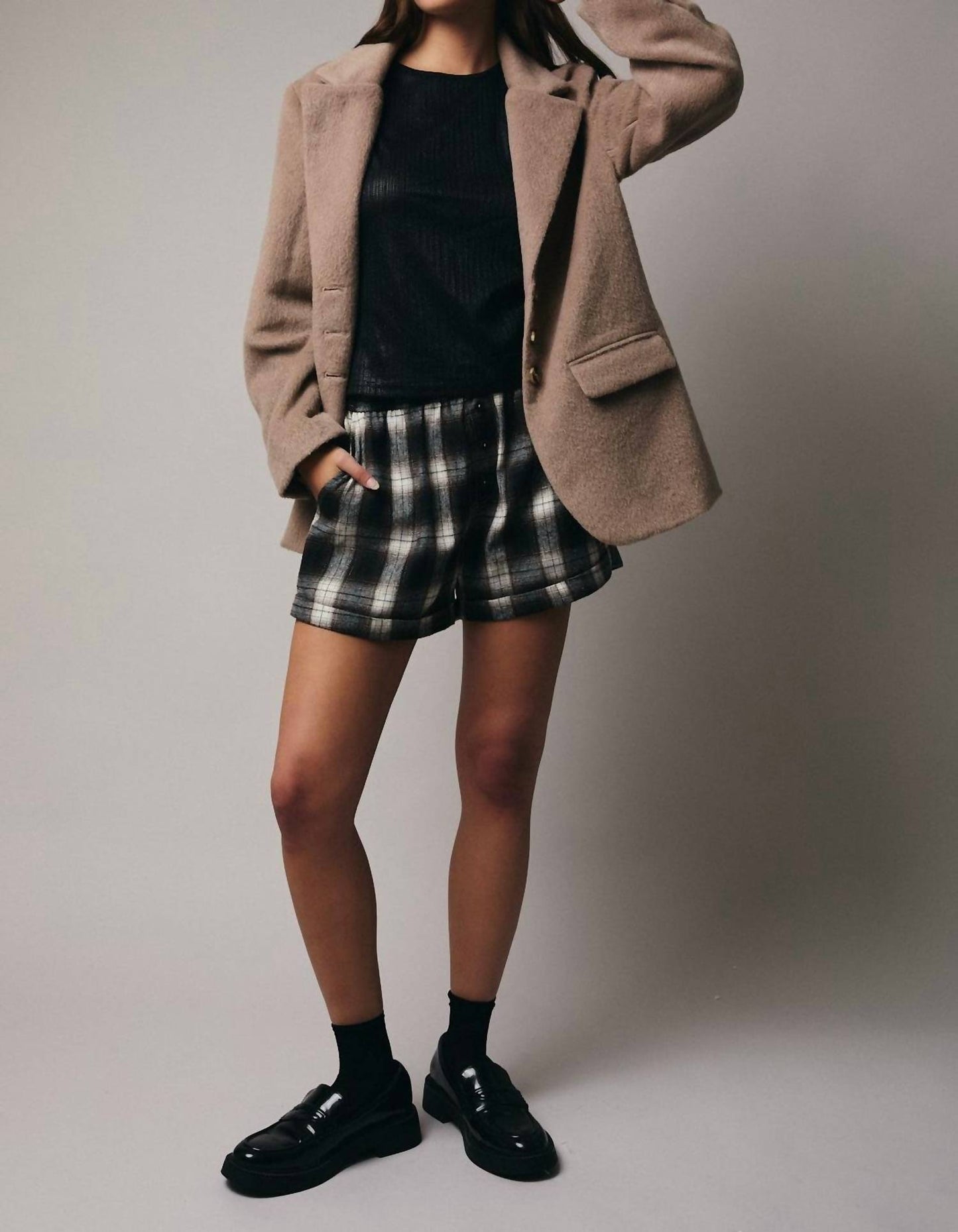 Plaid Boxer Shorts