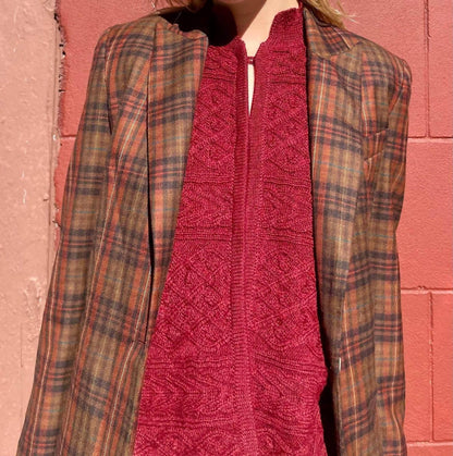 Rose Velvet - Patrice Baby Alpaca Dickie Sweater - Rack Hunt