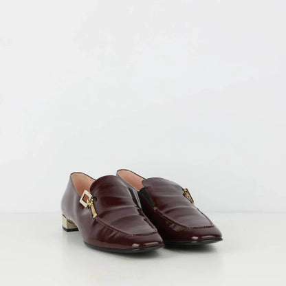 Roger Vivier - Women's Polly Patent Zip Loafer - Rack Hunt