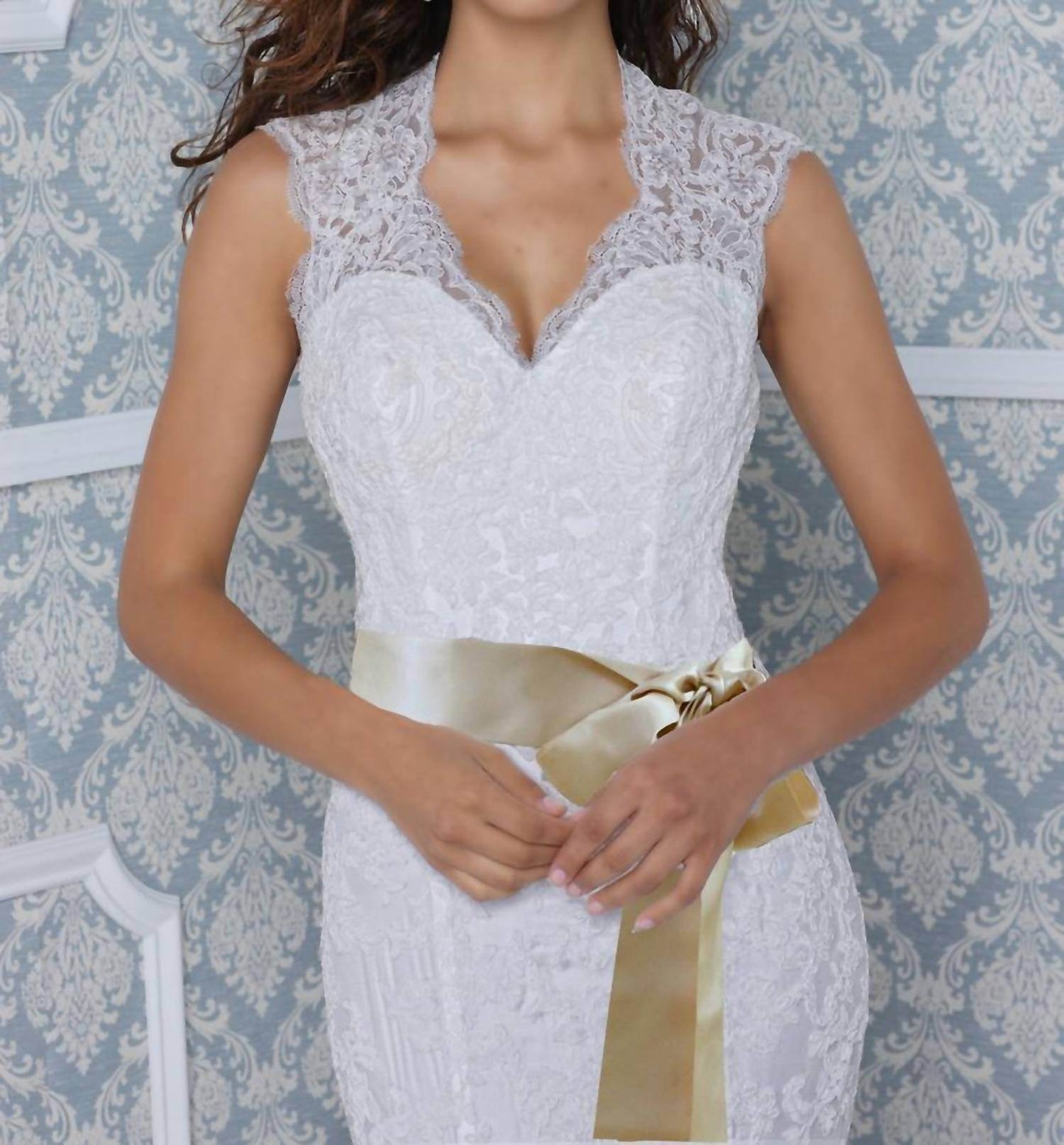 Impression Bridal - Lace Sheath Bridal Dress - Rack Hunt -