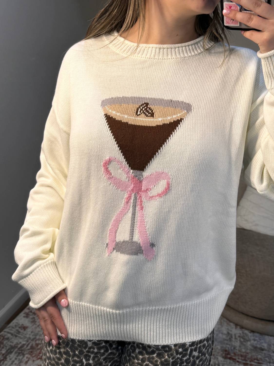 Cici Espresso Martini Sweater
