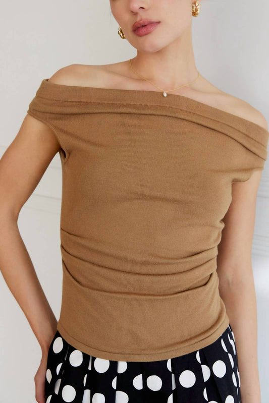 Emberly Pleated Top