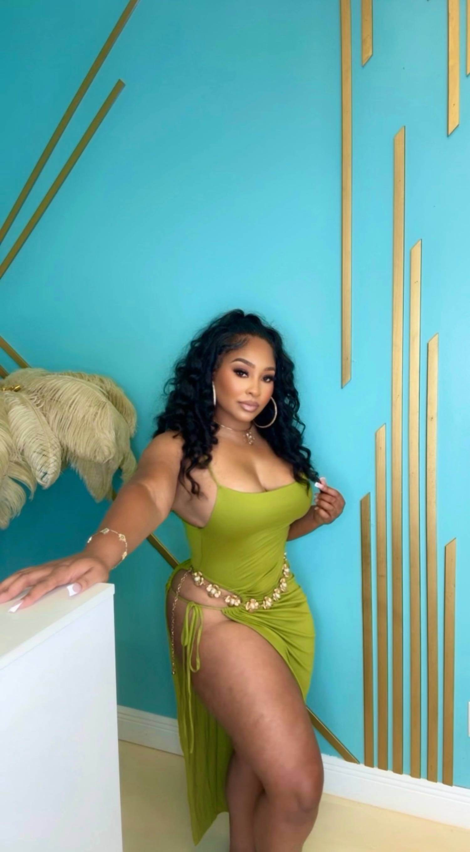 Magnolia Fashion - Island Glow Cutout Maxi Dress - Rack Hunt -