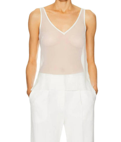Sunday Sheer Silk Camisole