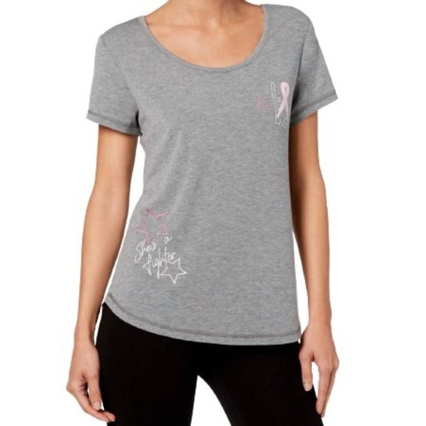 Women's Activewear Keyhole Back T-shirt