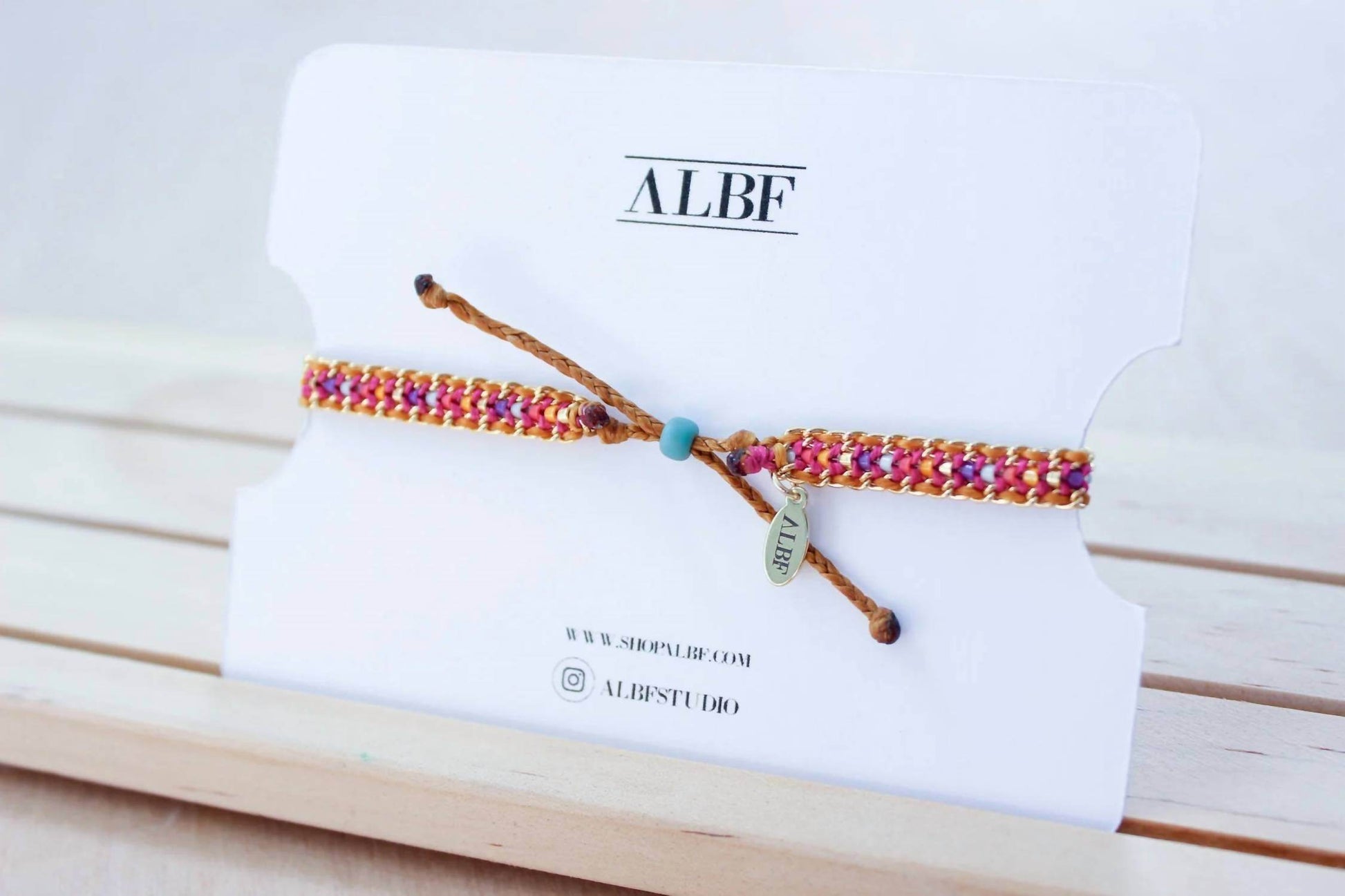 ALBF Studio - Apple of My Eye Braided Bracelet - Rack Hunt -