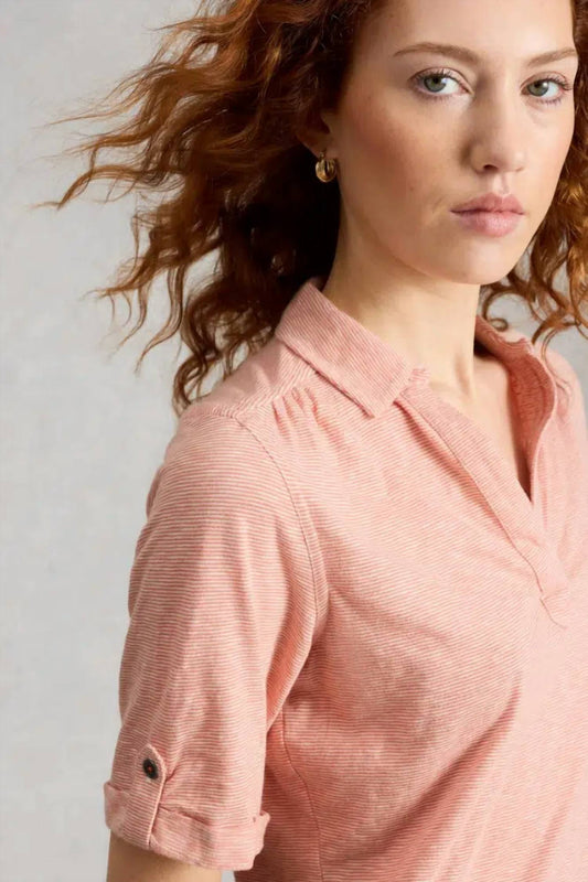 Allie Short Sleeve Stripe Shirt