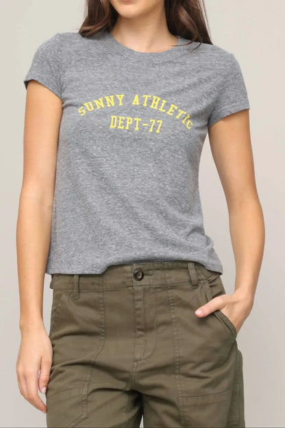 Sunny Somewhere - Sunny Athletic Dept Femme Crewneck Top - Rack Hunt