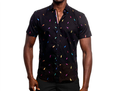 Parrot Punch Foil Short Sleeve Shirt