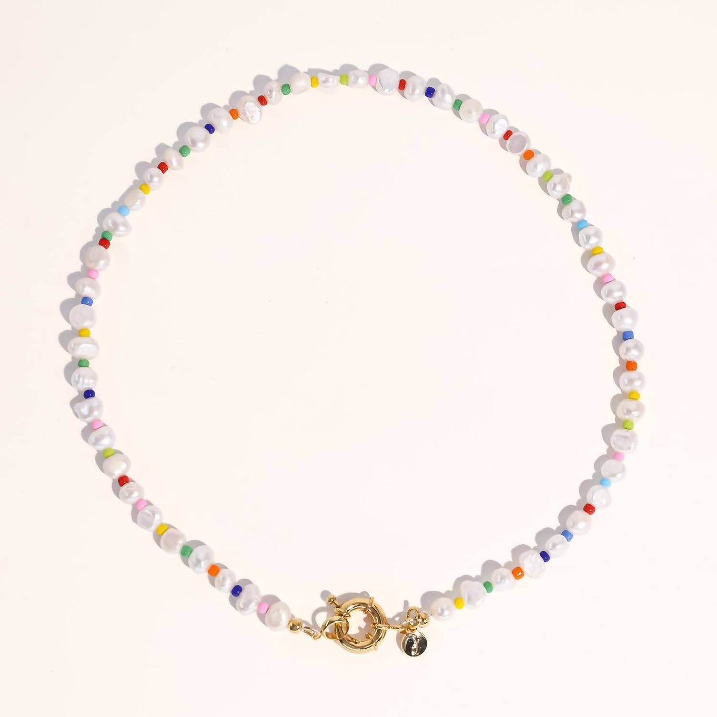 Joey Baby - Rainbow Pearl Necklace - Rack Hunt -