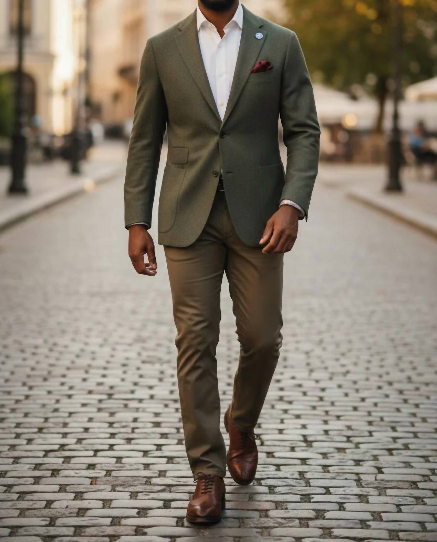 Soft Wool Sport Coat With Patch Pockets