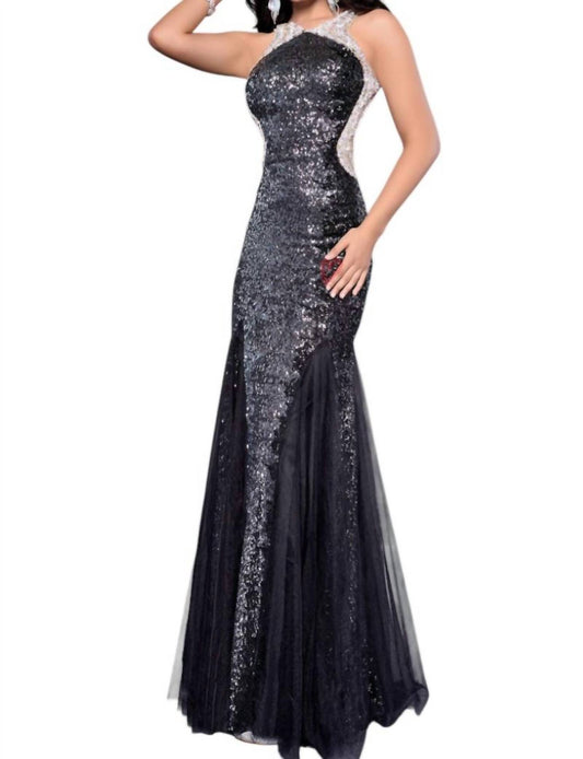 Sleeveless Maxi Mermaid Dress