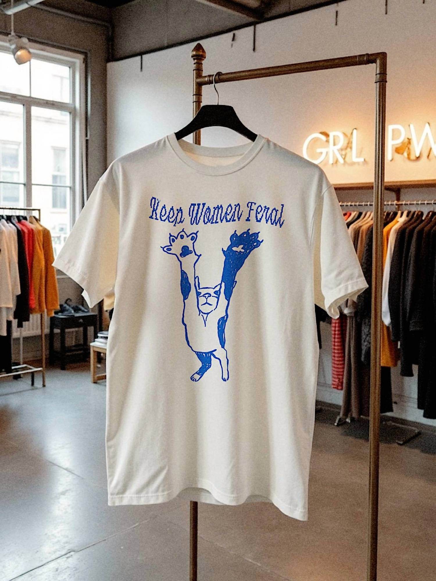 We The Babes - Women's Keep Women Feral Top - Rack Hunt