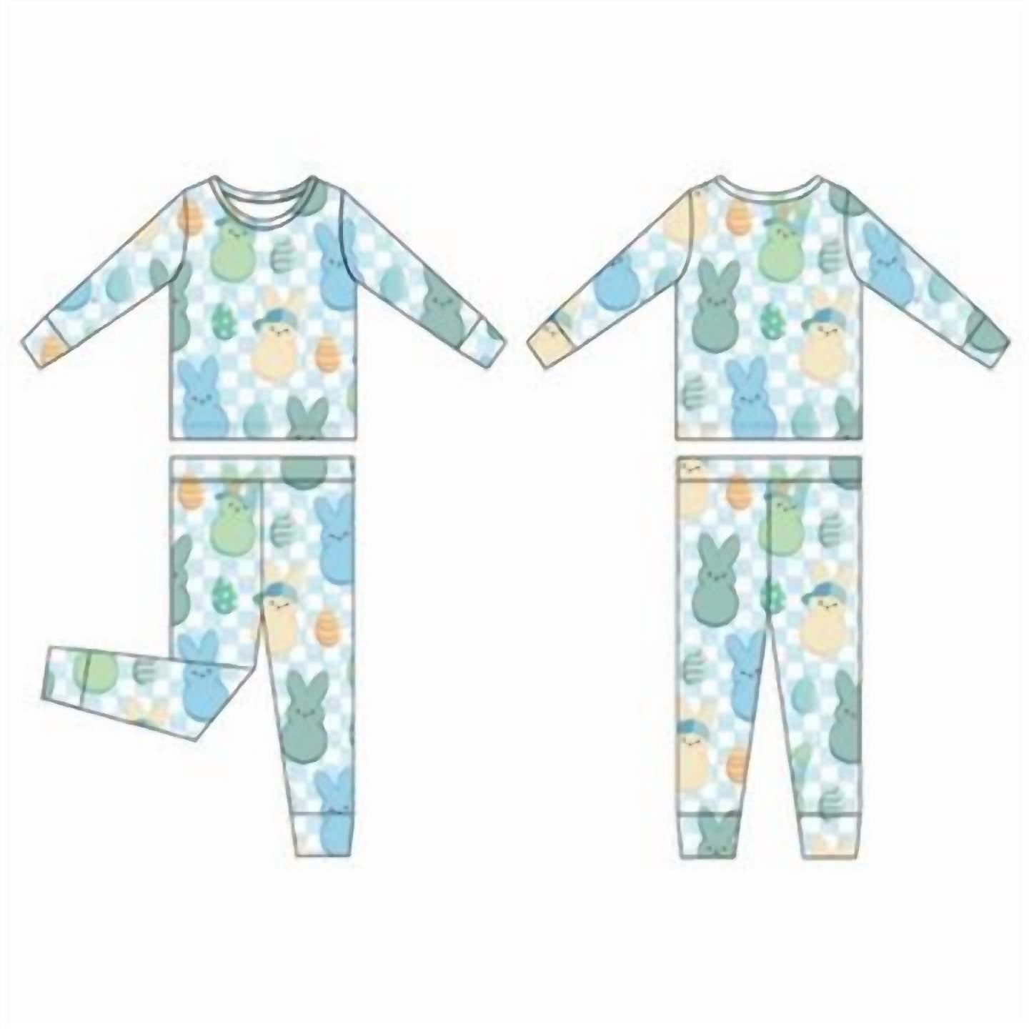 Cool Peeps Two Piece Pajamas