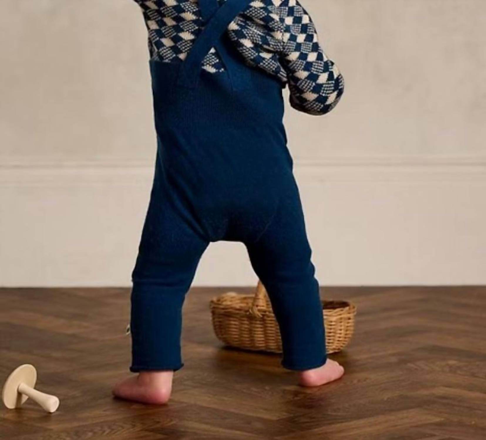 The Bonnie Mob - Babys Sweater Set Dungaree Jumpsuit - Rack Hunt -