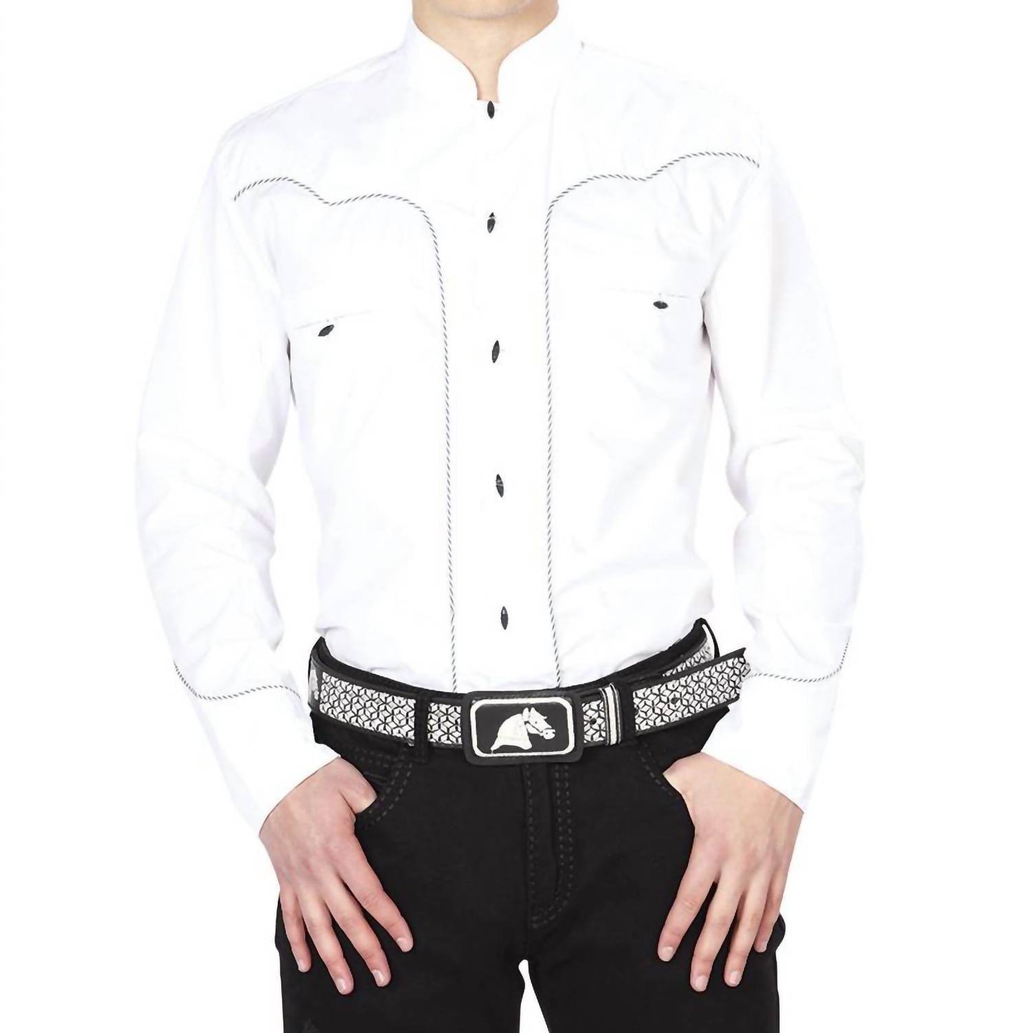 El Señor De Los Cielos - Charro Long Sleeve Shirt - Rack Hunt