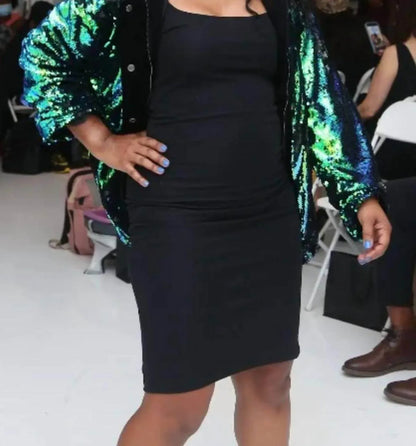 Genuine - Transitional Sequin Sequin Jacket - Rack Hunt