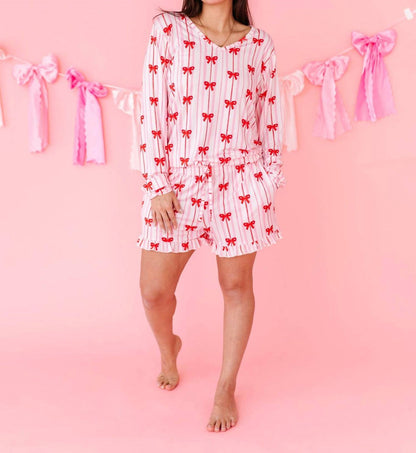 Ruby Ribbons 2-piece Lounge Set