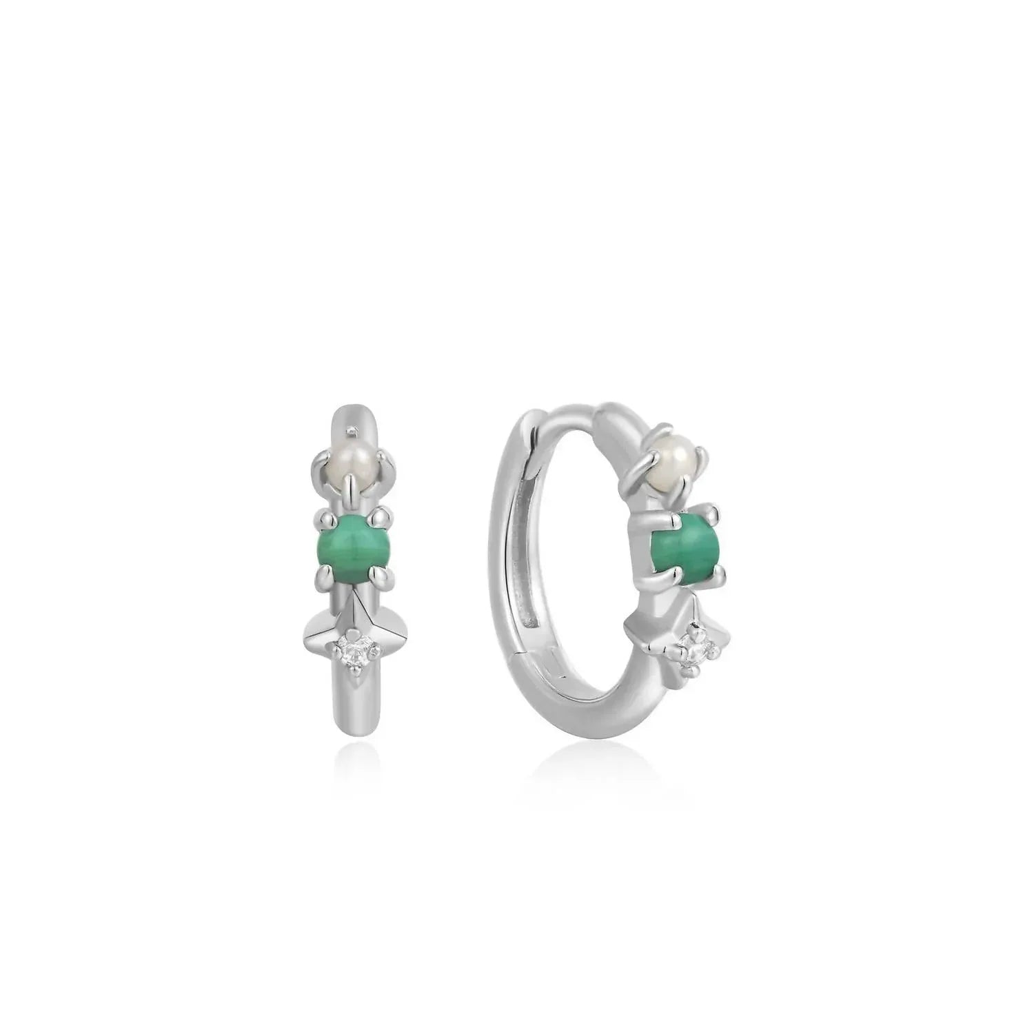 Ania Haie - Women's Star Huggie Hoop Earrings - Rack Hunt