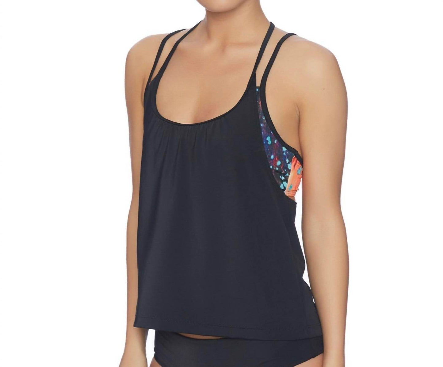 Exist By Next - Galaxy D-cup 2-in-1 Tank Top With Sports Bra - Rack Hunt