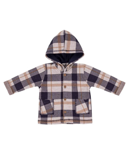 EMC - Boys' Checkered Knit Hoodie - Rack Hunt