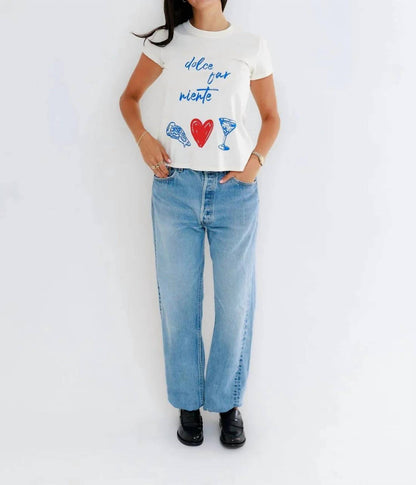 Dolce Far Niente Femme Crew Top