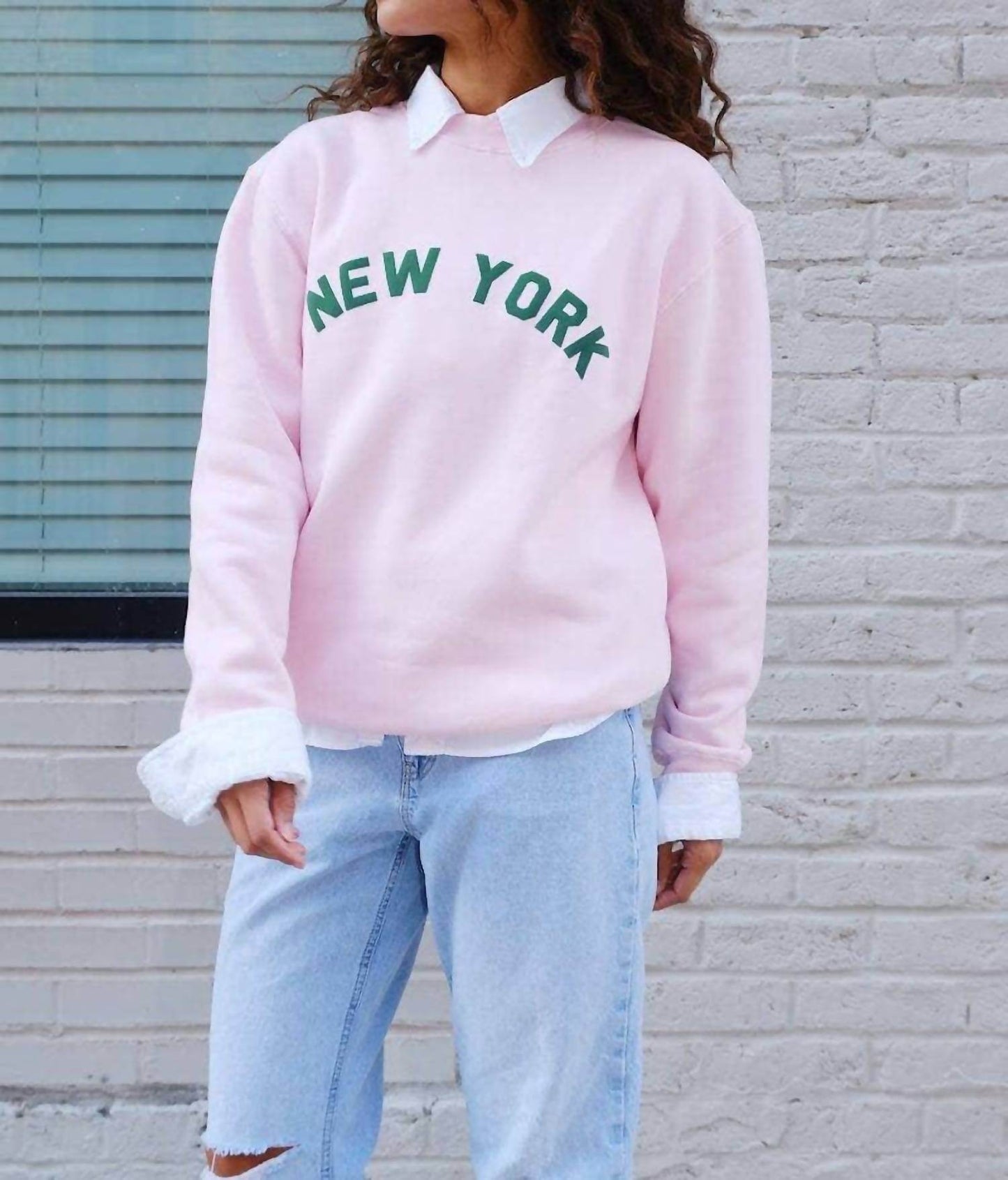 Mure + Grand - Women's New York Puff Sweatshirt - Rack Hunt -